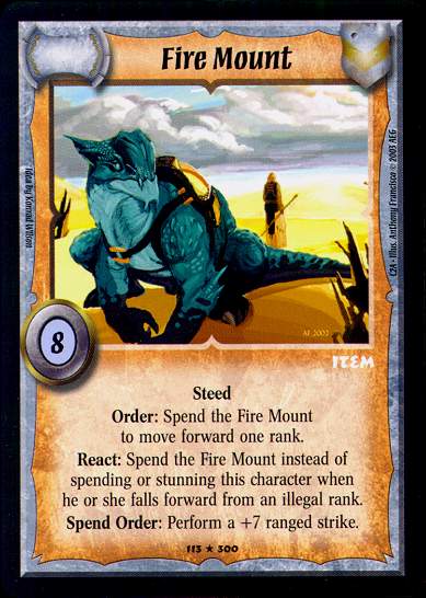 Fire Mount - Foil
